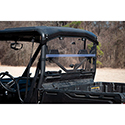 Seizmik UV Resistant Poly Rear Folding Windshield for Full Size Pro-Fit Ranger
